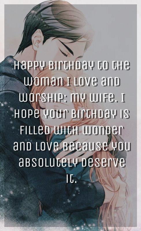 birthday wishes for wife telugu